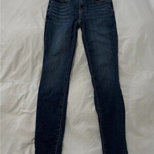 American Eagle Outfitters Dark Blue Skinny Jeans